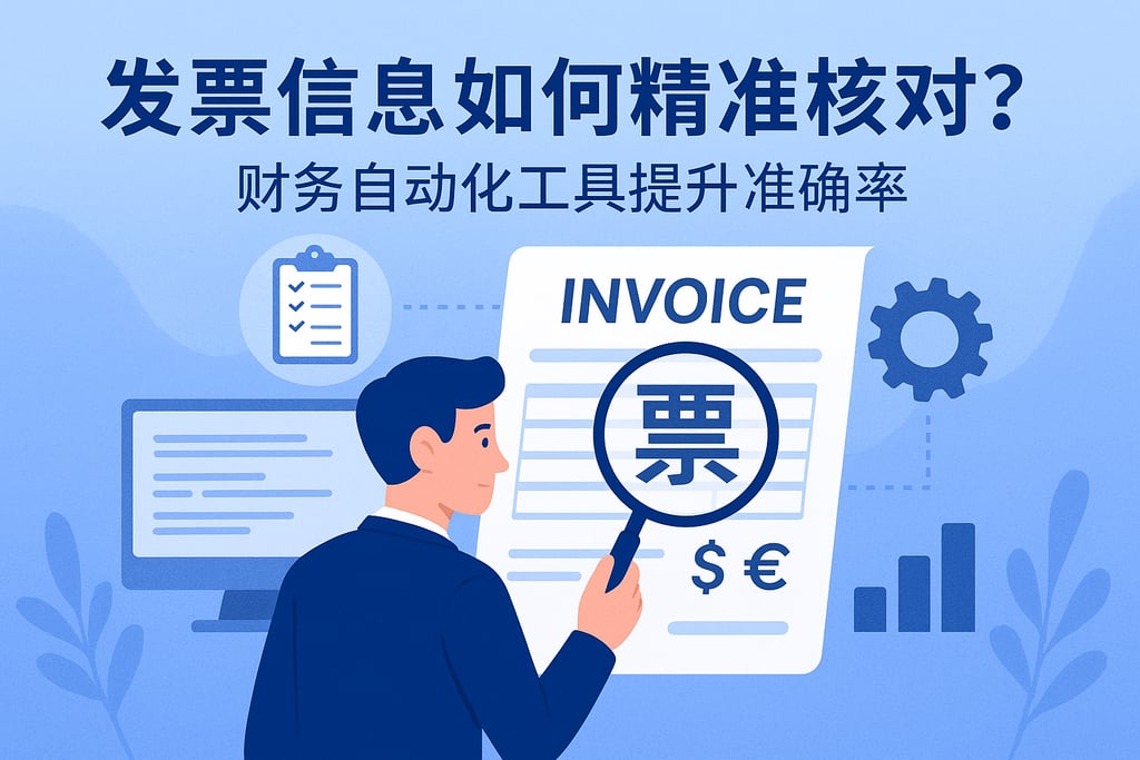 发票信息如何精准核对？财务自动化工具提升准确率