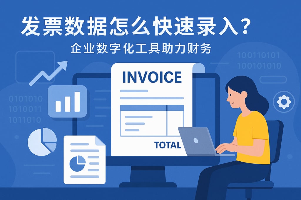 发票数据怎么快速录入？企业数字化工具助力财务