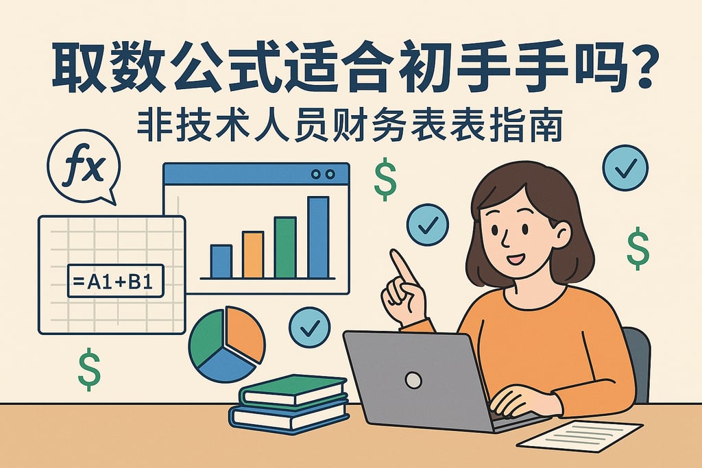 取数公式适合新手操作吗？非技术人员财务报表指南