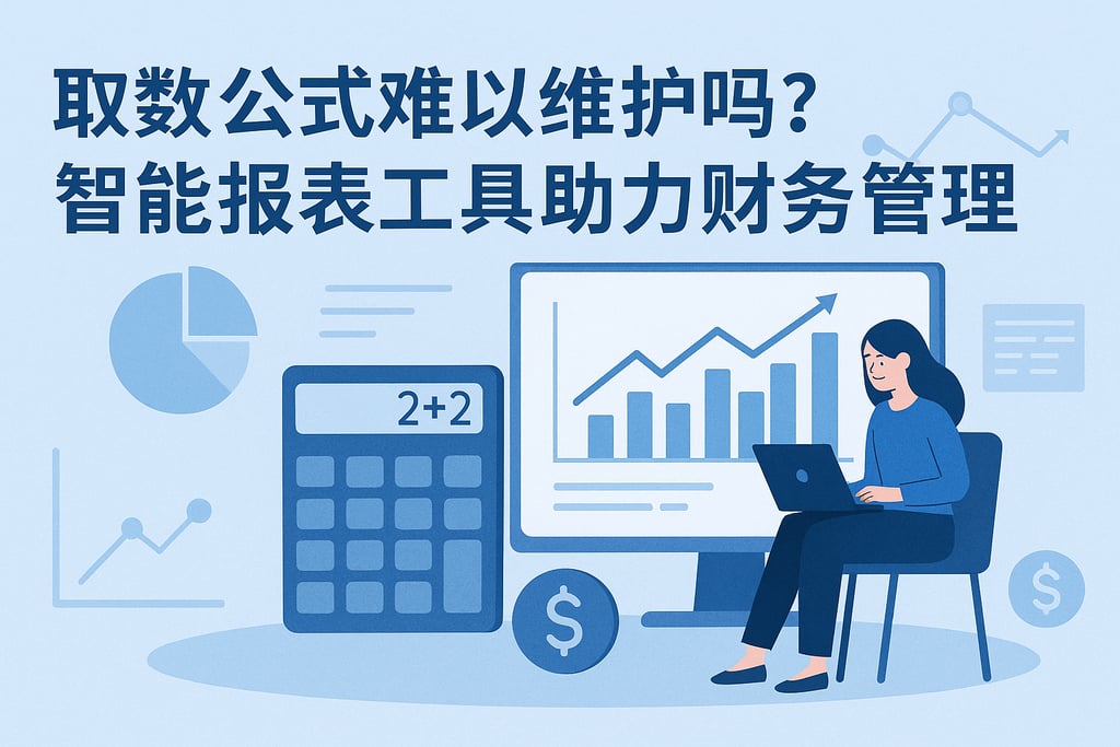 取数公式难以维护吗？智能报表工具助力财务管理