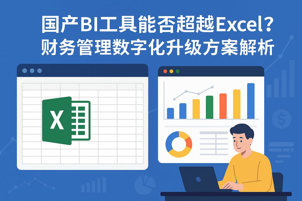 国产BI工具能否超越Excel？财务管理数字化升级方案解析