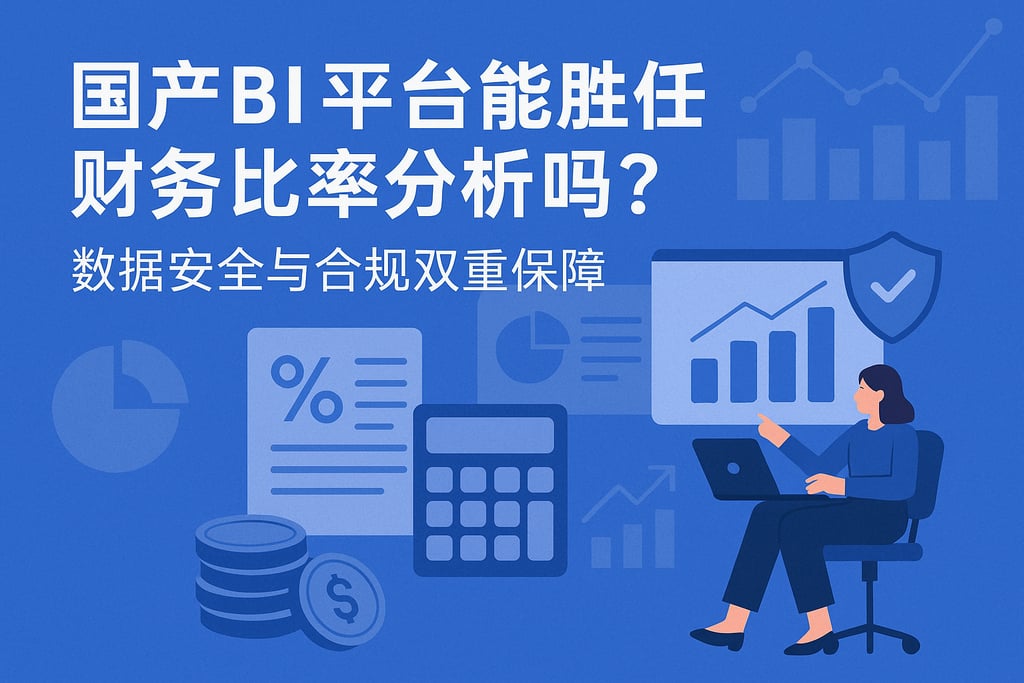国产BI平台能胜任财务比率分析吗？数据安全与合规双重保障