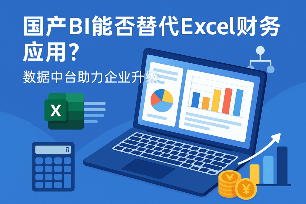 国产BI能否替代Excel财务应用？数据中台助力企业升级