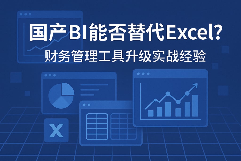 国产BI能否替代Excel？财务管理工具升级实战经验