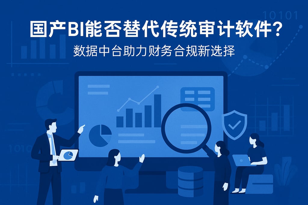 国产BI能否替代传统审计软件？数据中台助力财务合规新选择