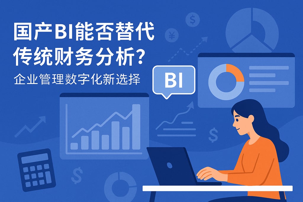 国产BI能否替代传统财务分析？企业管理数字化新选择