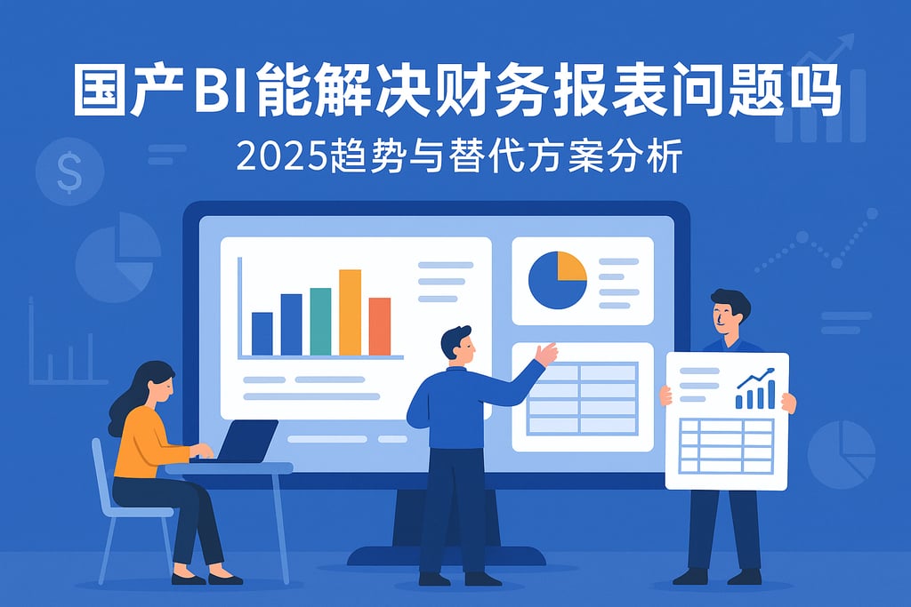 国产BI能解决财务报表问题吗？2025趋势与替代方案分析