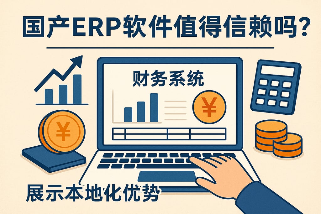国产ERP软件值得信赖吗？财务系统应用演示展示本地化优势
