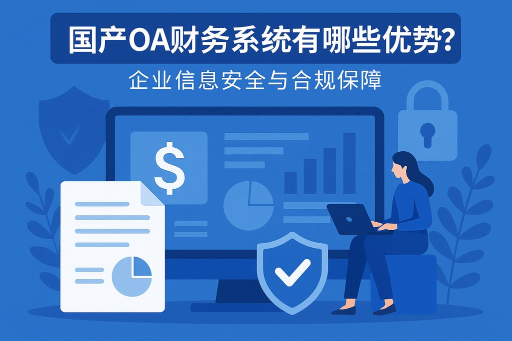 国产OA财务系统有哪些优势？企业信息安全与合规保障