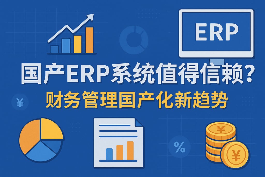 国产erp系统值得信赖吗？财务管理国产化新趋势