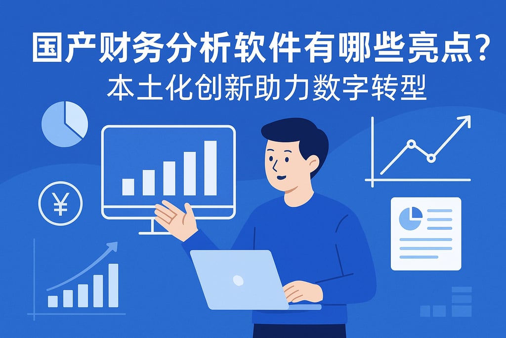 国产财务分析软件有哪些亮点？本土化创新助力数字转型