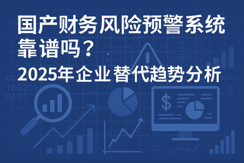 国产财务风险预警系统靠谱吗？2025年企业替代趋势分析