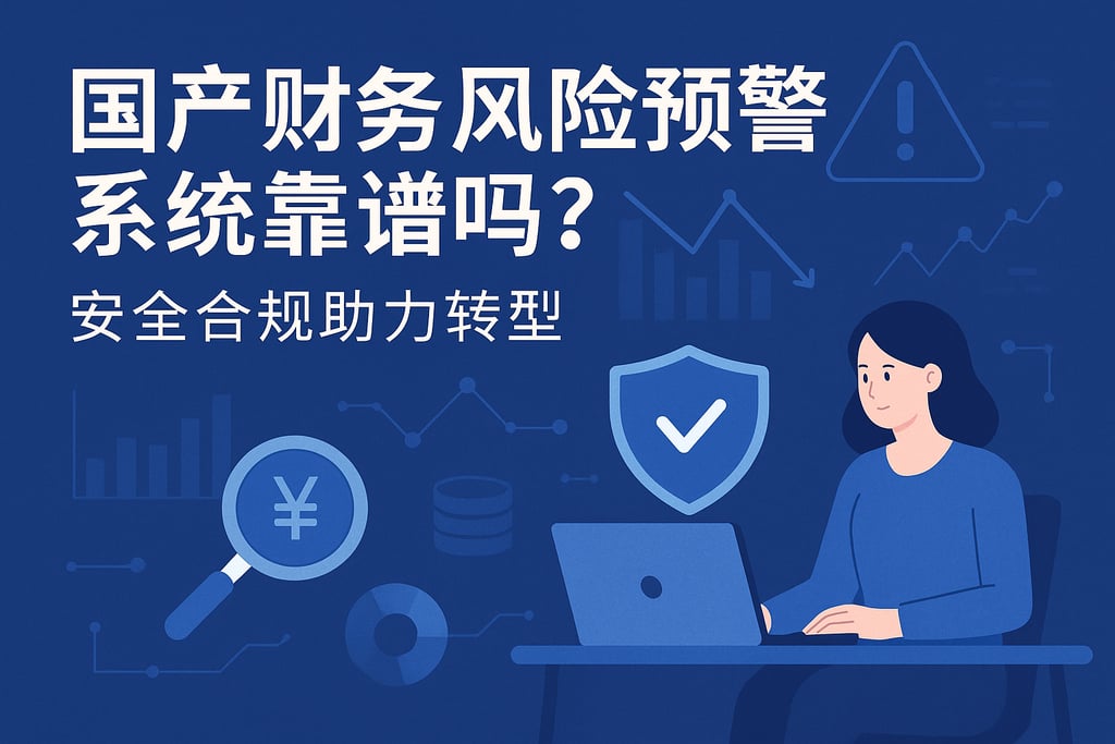 国产财务风险预警系统靠谱吗？安全合规助力转型