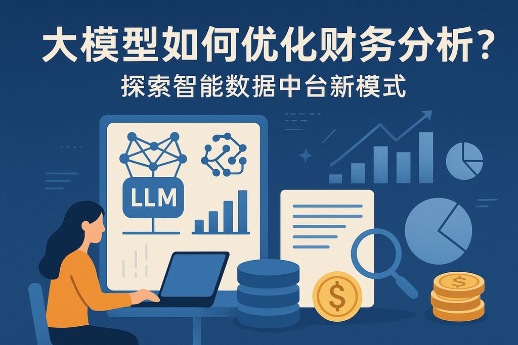 大模型如何优化财务分析？探索智能数据中台新模式