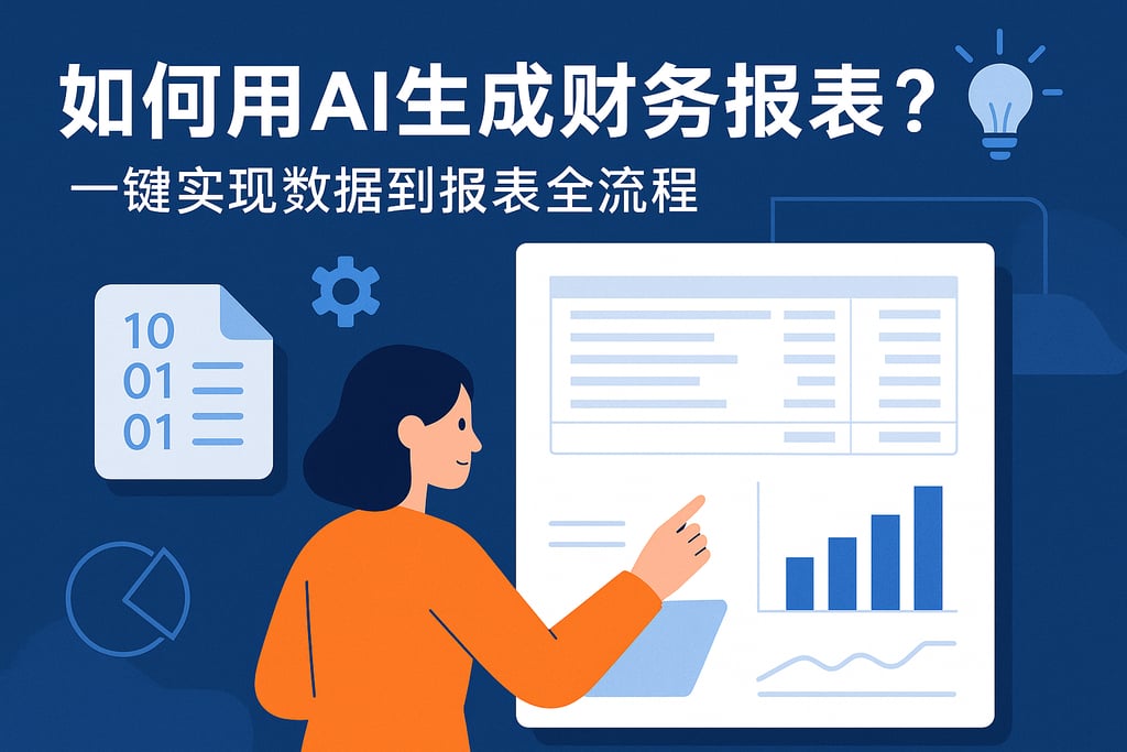 如何用AI生成财务报表？一键实现数据到报表全流程