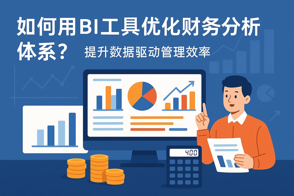 如何用BI工具优化财务分析体系？提升数据驱动管理效率