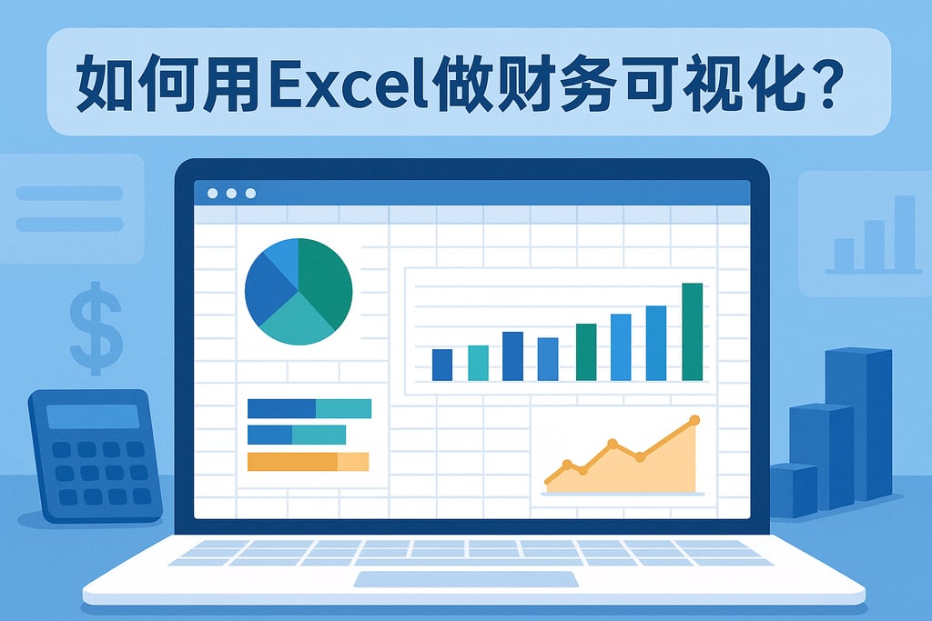 如何用Excel做财务可视化？图表配置让数据一目了然