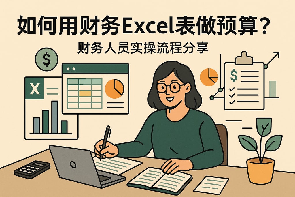 如何用财务excel表帐套做预算？财务人员实操流程分享