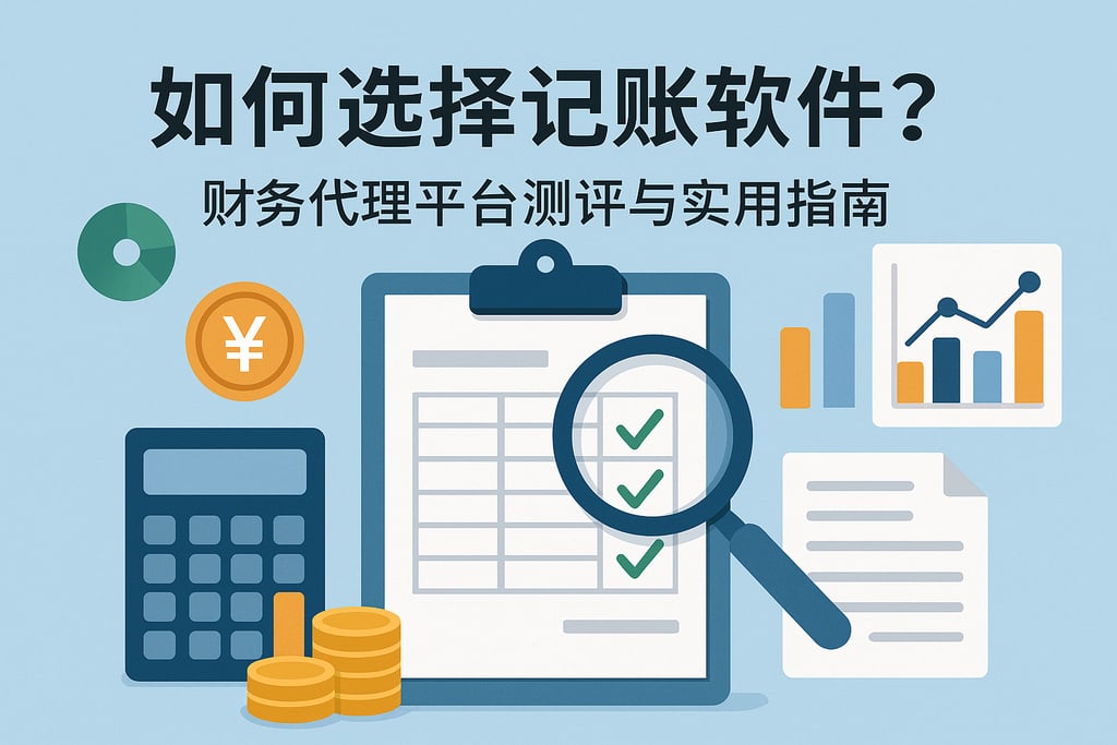 如何选择记账软件？财务代理平台测评与实用指南