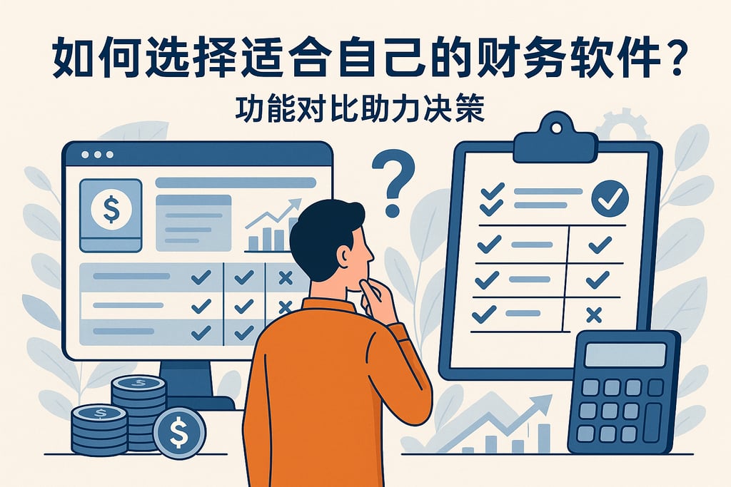 如何选择适合自己的财务软件？功能对比助力决策