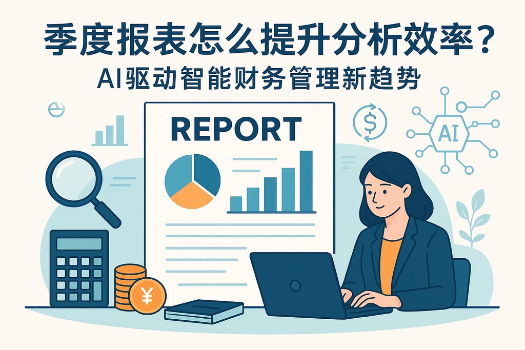 季度报表怎么提升分析效率？AI驱动智能财务管理新趋势
