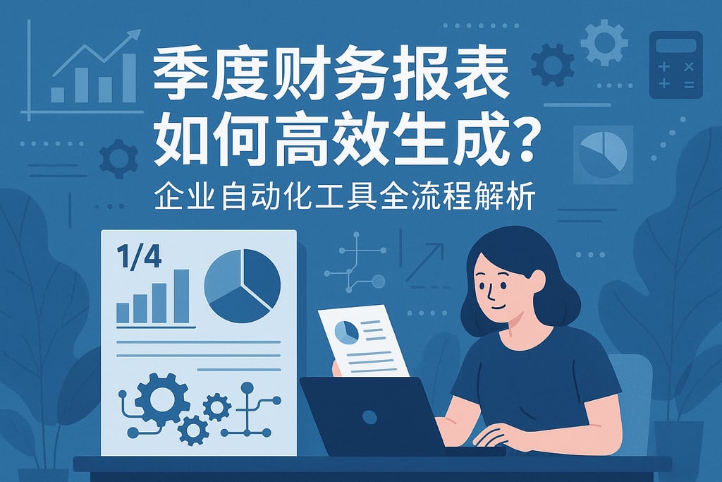 季度财务报表如何高效生成？企业自动化工具全流程解析