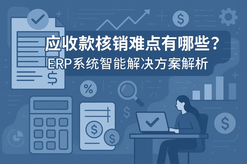 应收款核销难点有哪些？ERP系统智能解决方案解析
