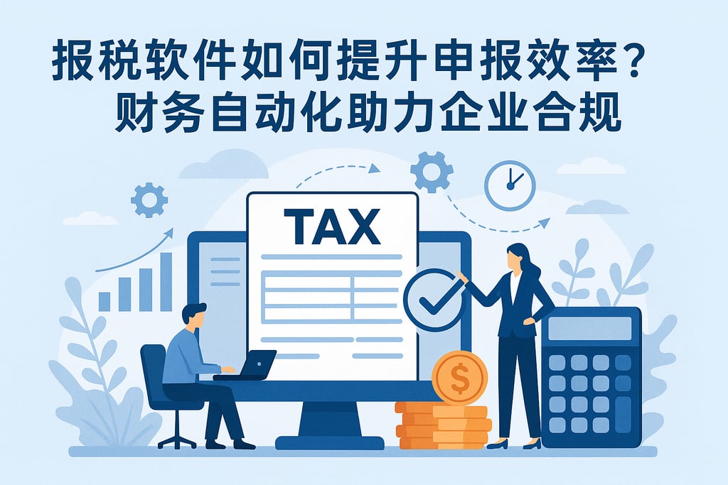 报税软件如何提升申报效率？财务自动化助力企业合规