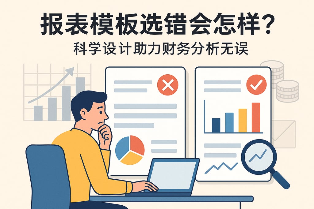 报表模板选错会怎样？科学设计助力财务分析无误