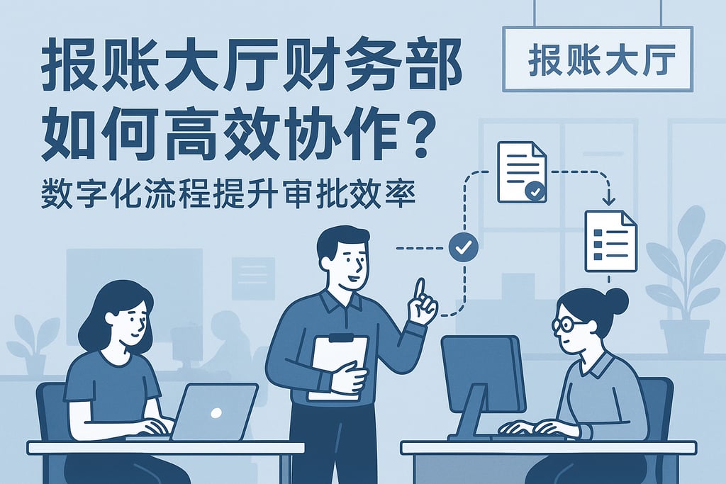 报账大厅财务部如何高效协作？数字化流程提升审批效率