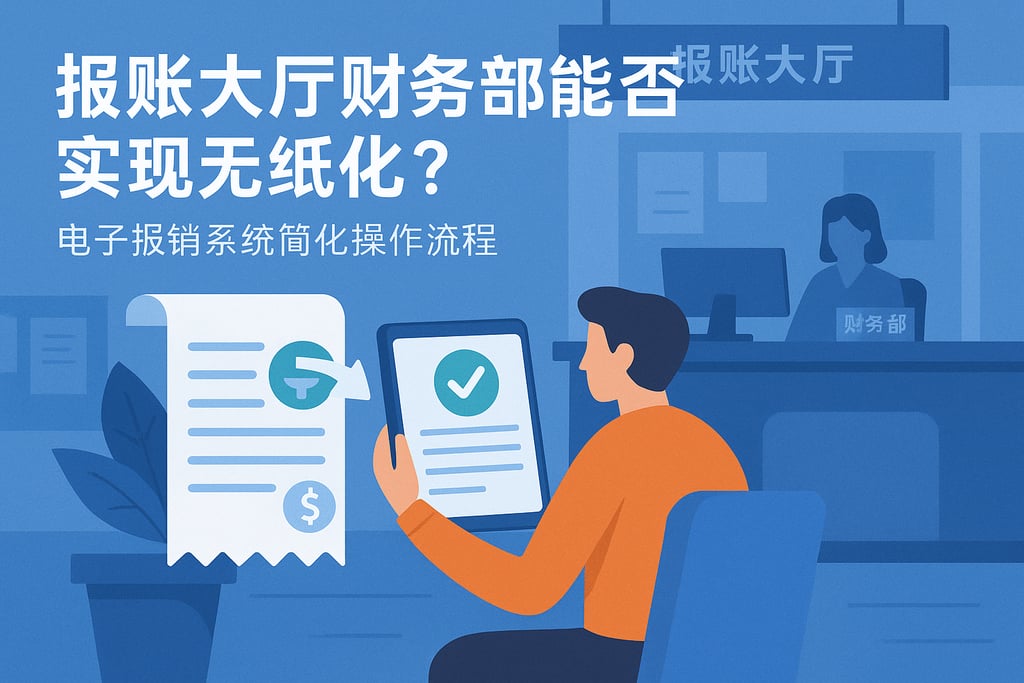 报账大厅财务部能否实现无纸化？电子报销系统简化操作流程