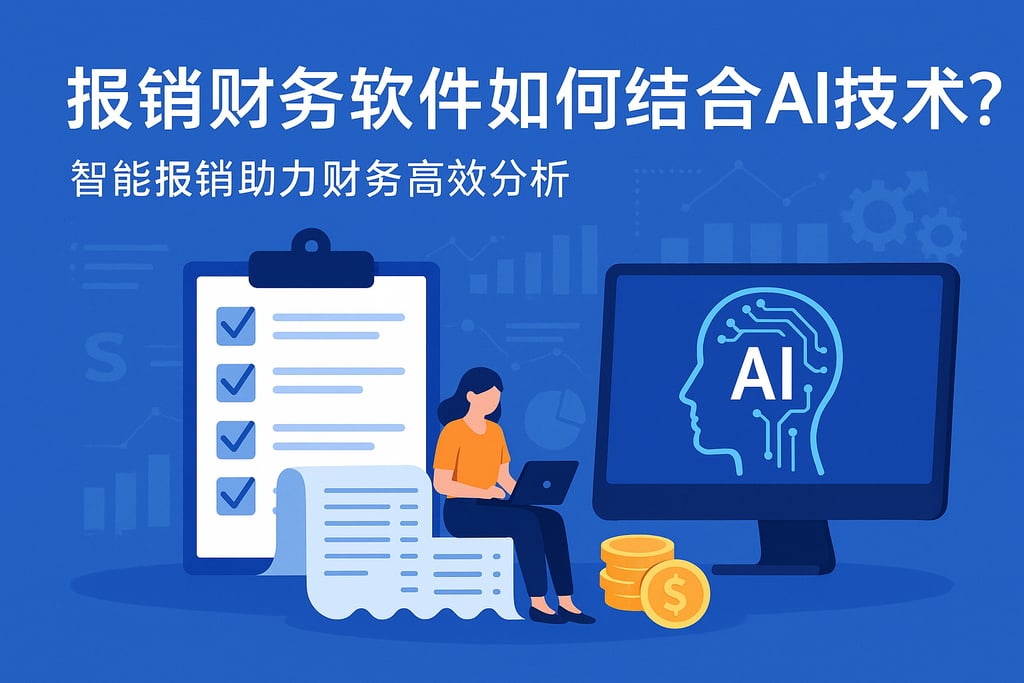 报销财务软件如何结合AI技术？智能报销助力财务高效分析