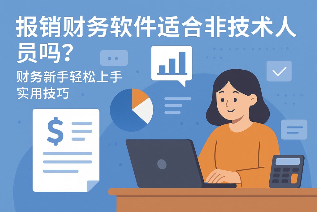报销财务软件适合非技术人员吗？财务新手轻松上手实用技巧
