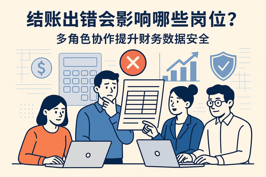 结账出错会影响哪些岗位？多角色协作提升财务数据安全