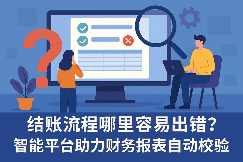 结账流程哪里容易出错？智能平台助力财务报表自动校验
