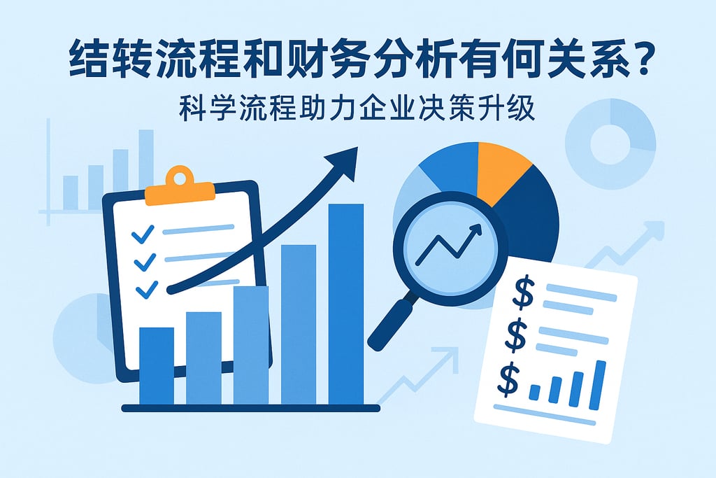 结转流程和财务分析有何关系？科学流程助力企业决策升级