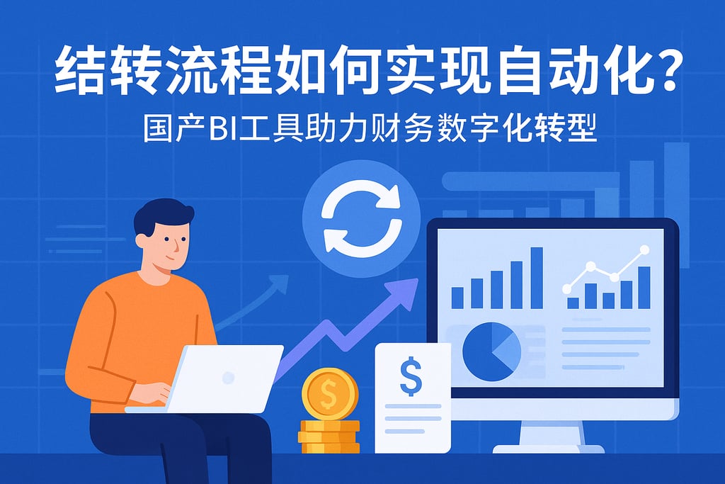 结转流程如何实现自动化？国产BI工具助力财务数字化转型