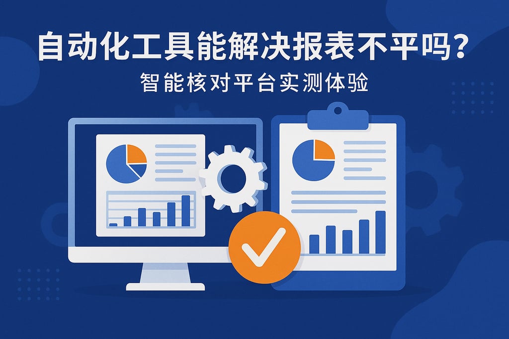自动化工具能解决报表不平吗？智能核对平台实测体验