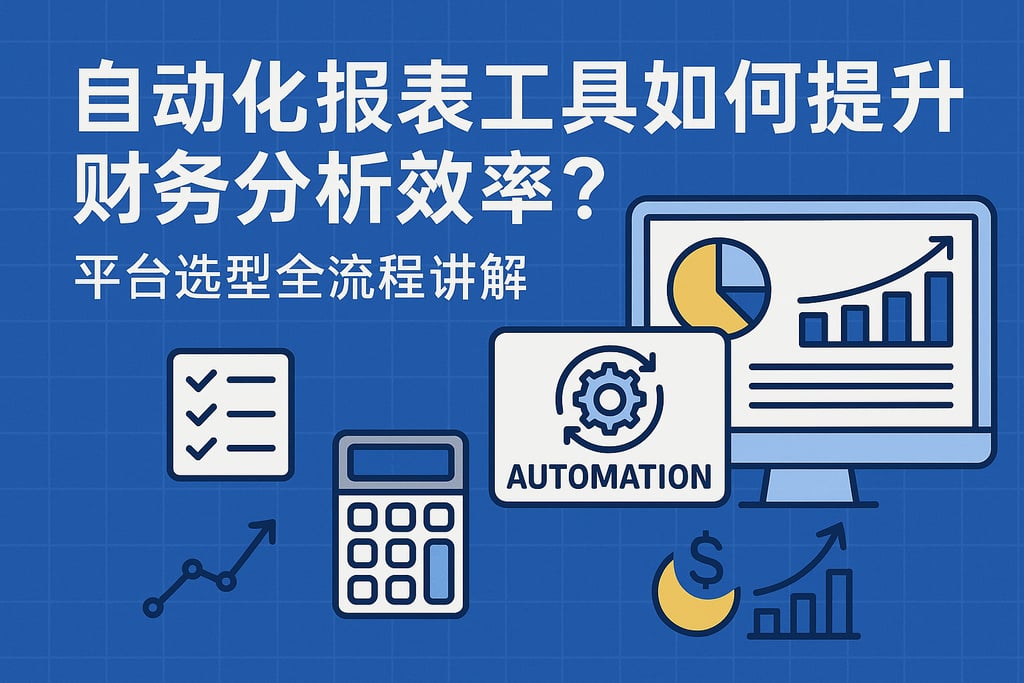 自动化报表工具如何提升财务分析效率？平台选型全流程讲解