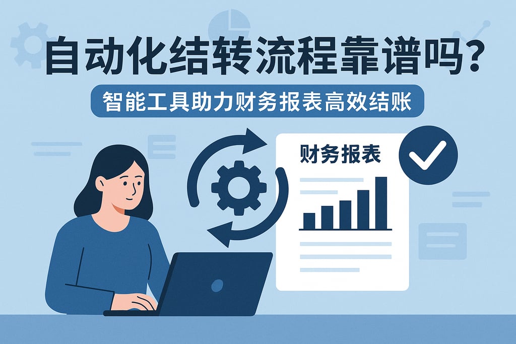 自动化结转流程靠谱吗？智能工具助力财务报表高效结账
