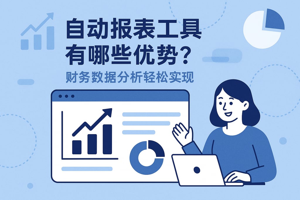 自动报表工具有哪些优势？财务数据分析轻松实现