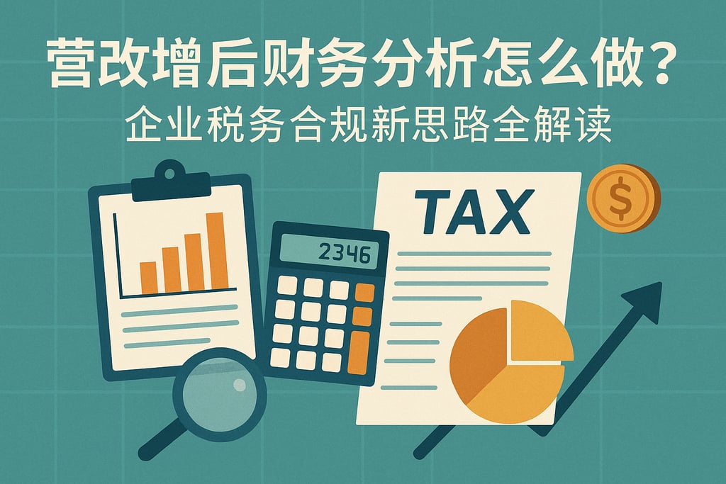 营改增后财务分析怎么做？企业税务合规新思路全解读
