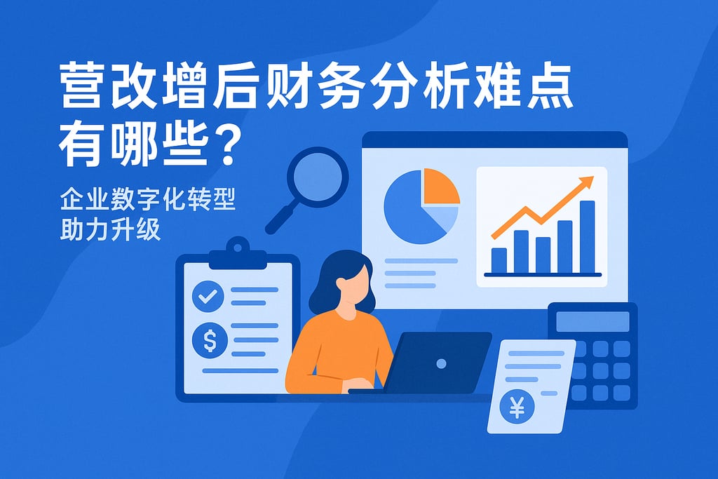 营改增后财务分析难点有哪些？企业数字化转型助力升级
