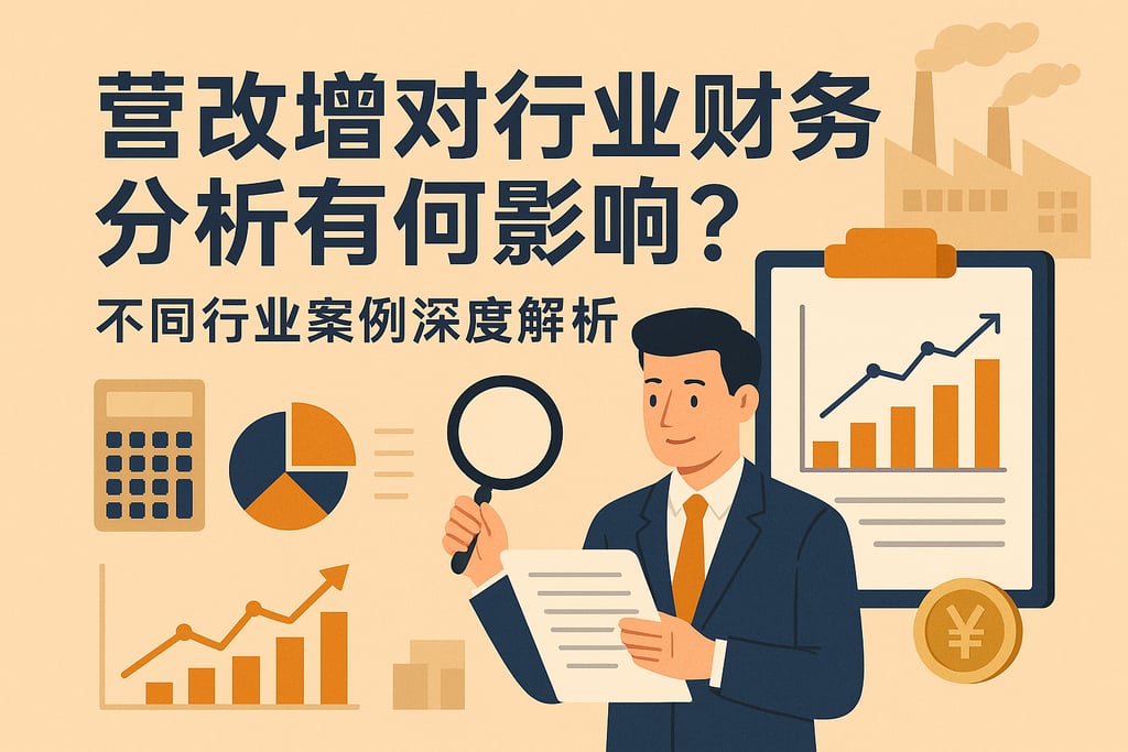 营改增对行业财务分析有何影响？不同行业案例深度解析