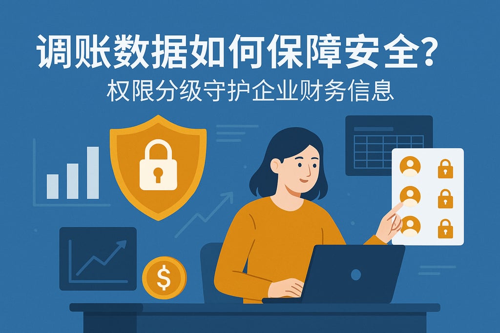 调账数据如何保障安全？权限分级守护企业财务信息