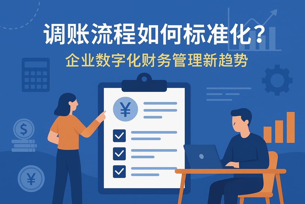 调账流程如何标准化？企业数字化财务管理新趋势