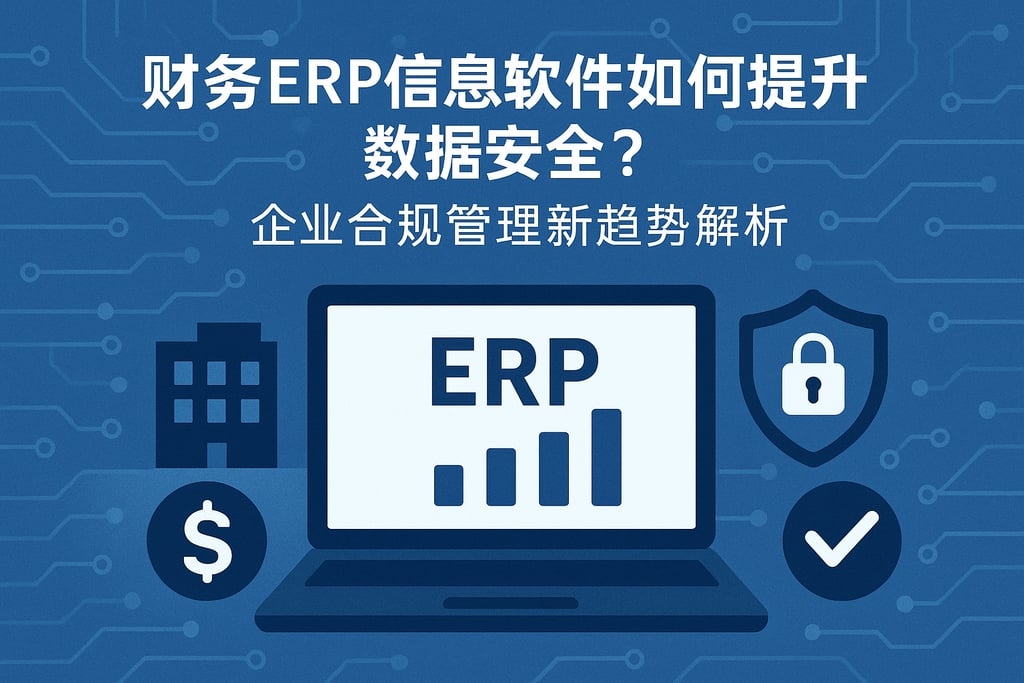 财务ERP信息软件如何提升数据安全？企业合规管理新趋势解析
