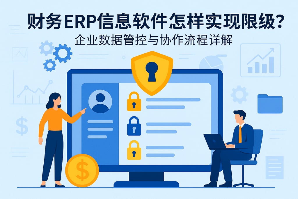 财务ERP信息软件怎样实现权限分级？企业数据管控与协作流程详解