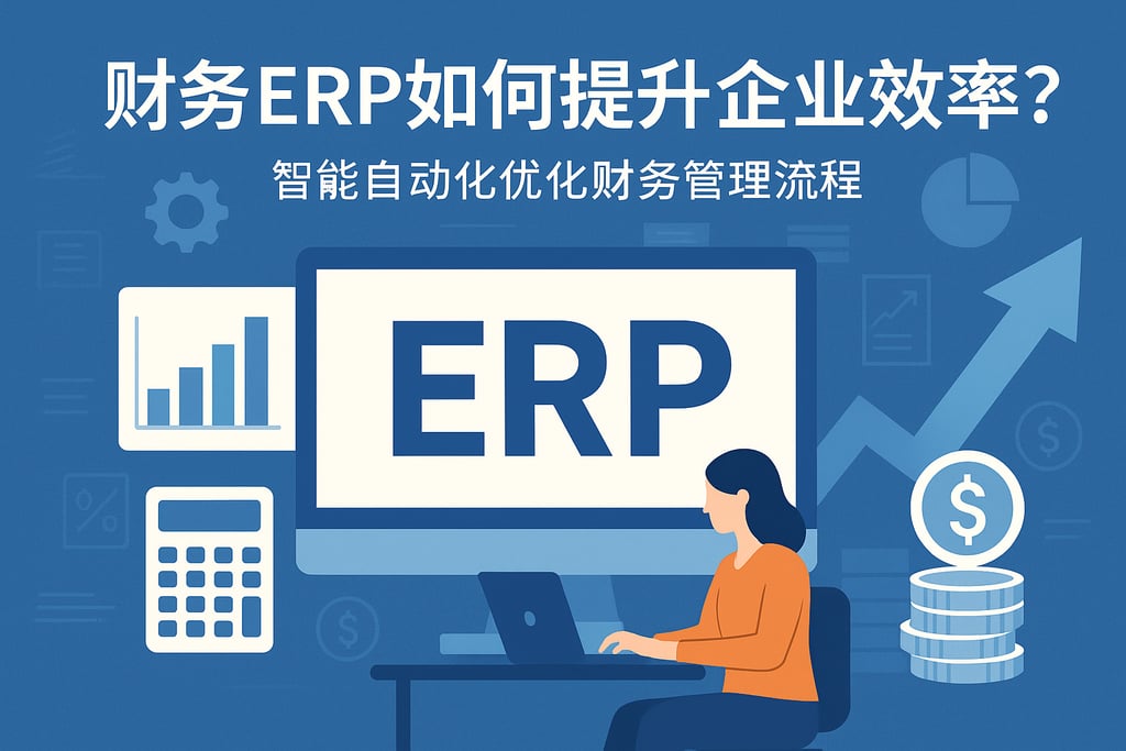 财务ERP如何提升企业效率？智能自动化优化财务管理流程