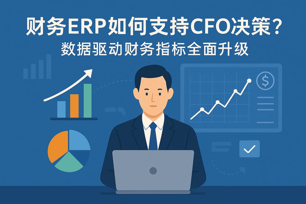 财务ERP如何支持CFO决策？数据驱动财务指标全面升级